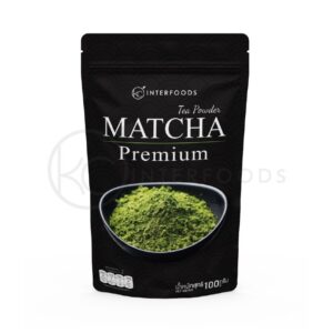 ผงมัทฉะ Premium Matcha Green Tea 100% (ขนาด 100 กรัม)